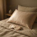 Silk Pillowcase and Mask Set